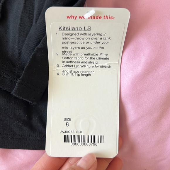 Lululemon Kitsilano LS Top - Picture 2 of 8